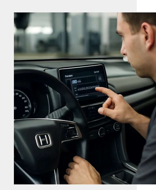 Русификация панели приборов Honda в Нальчике по цене 5182 ФастМобиль-Нль